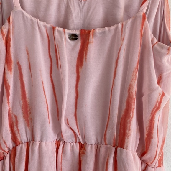 GUESS Pink Summer Mini Dress Size S - Picture 6 of 12